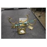 LOT, 4PCS, ASST. POCKET WATCH STANDS