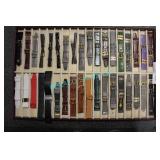 LOT, 36 PCS HIGH QUALITY WATCH STRAPS