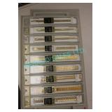 LOT, BRALUX, 6-14MM WATCH STRAPS, RV $224