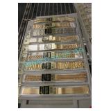 LOT, BRALUX, 18-22MM WATCH STRAPS, RV $400