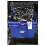 LOT, BIN OF WIRES & EXTENSIONS