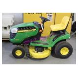 1X, JOHN DEERE E120  GARDEN TRACTOR 20 H.P, 42"