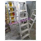 1X, REYNOLDS ALUM. 6 STEP LADDER