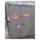 1X, H.D. PORTABLE 2 DOORS STORAGE CAB