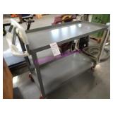 1X, LITTLE GIANT 48"X 24" H.D. WORK CART
