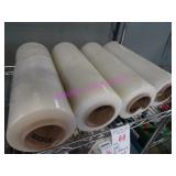 LOT, 4 ROLLS SHRINK WRAP