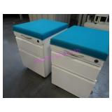 2X, LACASSE PORTABLE CUSHION TOP , 2 DRAWER