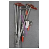 LOT, 5 GROSS STABIL, 32" SPEED CLAMPS