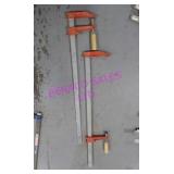 LOT, 2 PCS H.D 36" SPEEDCLAMPS