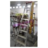 1X, LITE ALUM. 8 STEP LADDER