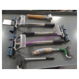 LOT, 6 ASST. CARPET ROLLERS