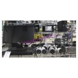 1X,LOREX(ECO 49631)+DVR W/ 8 CAMERAS- NO PWR SUPP.