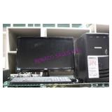 1X, COMPUTER W/ MONITOR + KEYBOARD & MOUSE
