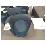 1X, HAWORTH MOBILE  LOUNGE CHAIR