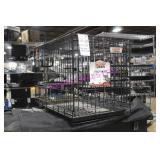 1X, 30"X 19"X 22" TUFF CRATE , 2 DOOR DOG PEN
