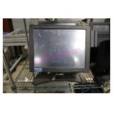 LOT,2 AVA VISUAL TOUCH POS W/CARD READER +METAL