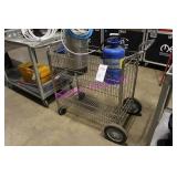 1X, 32"X18" WIRE BASKET CART
