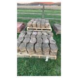 Skid of landscape block