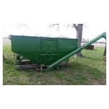 gravity bed with auger