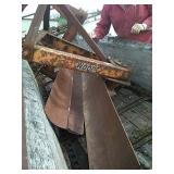 Wood 3 pt hitch grader blade 6 ft