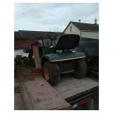 JD mower cart