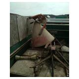 Fertilizer spreader 3 point hitch