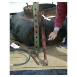 Draw bar and adjustment for 3 point