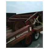 Hesston hay bine