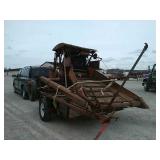 Antique round baler-Alice chalmers