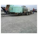 Liberty car trailer 20 ft. Has title. 
Hidden