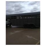 (NT) Corn pro 16ft stock trailer