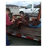 Cycle mower pull type