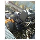 Cub cadet walk behind mower runs good hard to