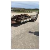 (NT) home made tandem axle trailer