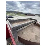 metal feeder trough