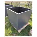 Large metal bin