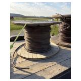 Double underground electric cable