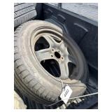 17in wheels with tires