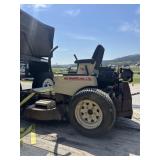 zero turn lawn mower runs/mows
