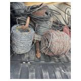 Barbed wire lot