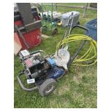 pressure washer works