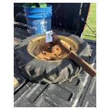 three point wheel/pto wheel