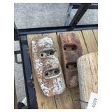 ford tractor weights 100lbs each