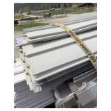 White insulated 10 square siding