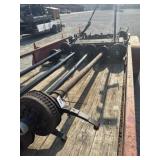 single 5000 lbs trailor axle