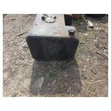 Fuel tank off of a gmc dump truck