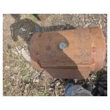 Fuel tank off of grain truck