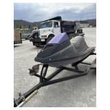 (NT)1992 sea-soo xp jet ski w/trailer