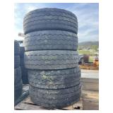 Tires 315/80/22.5 (qty 5)