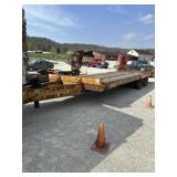 1999 eager beaver pintle hitch air brake trailer